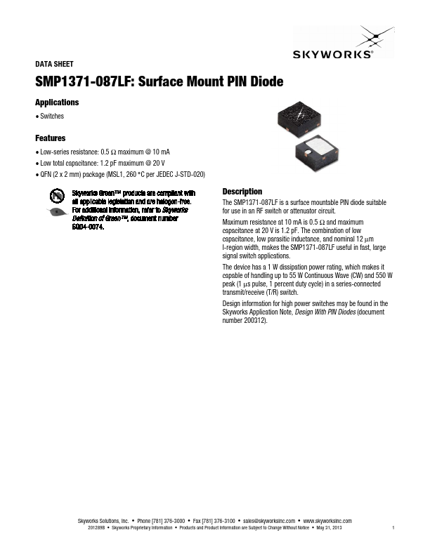 SMP1371-087LF