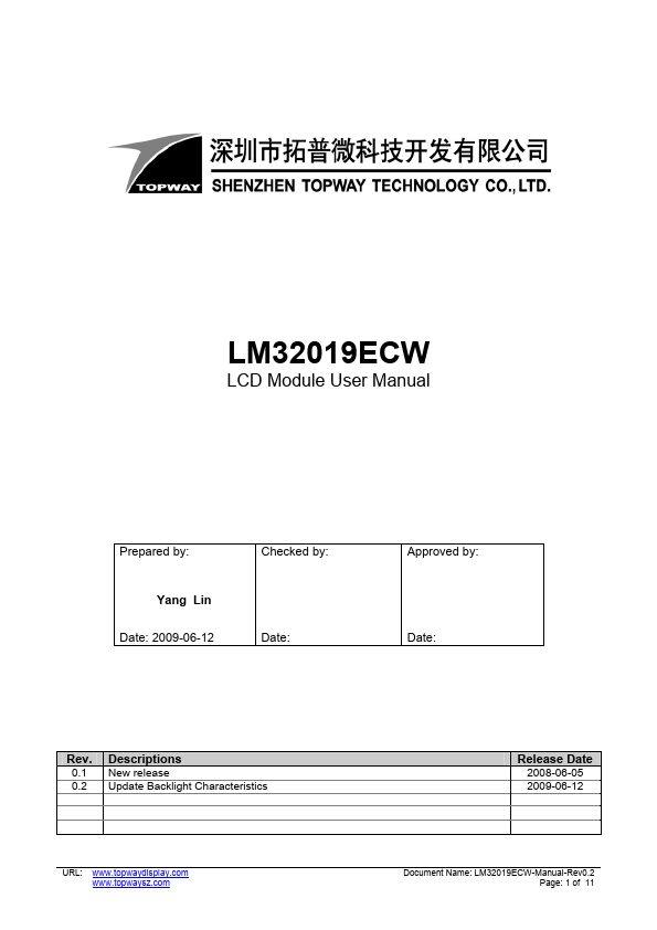 LM32019ECW