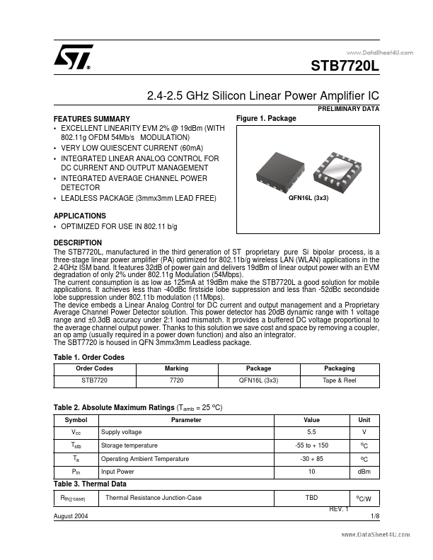 STB7720L ST Microelectronics