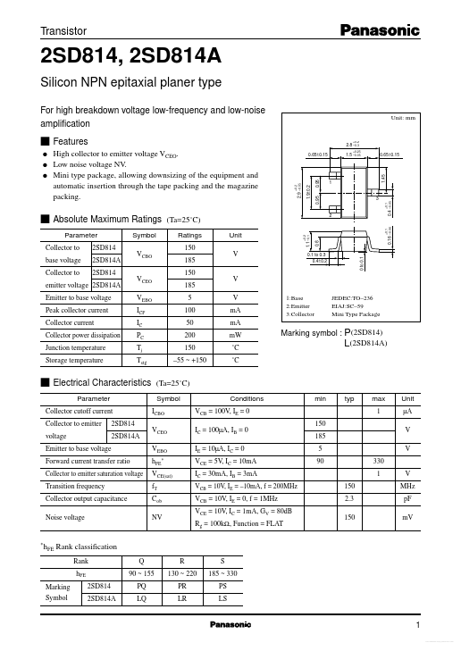 D814 Panasonic Semiconductor