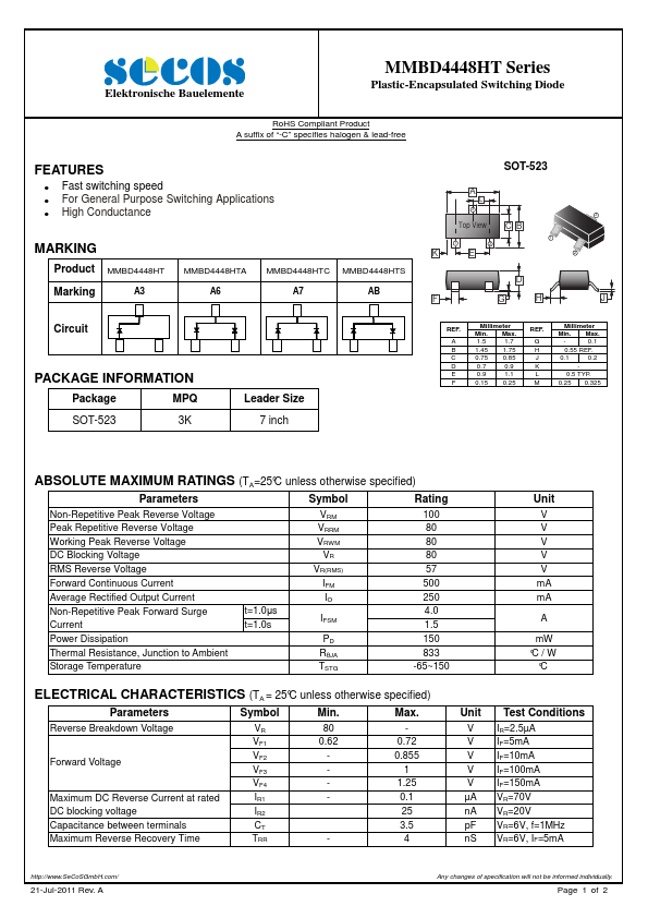 MMBD4448HTC