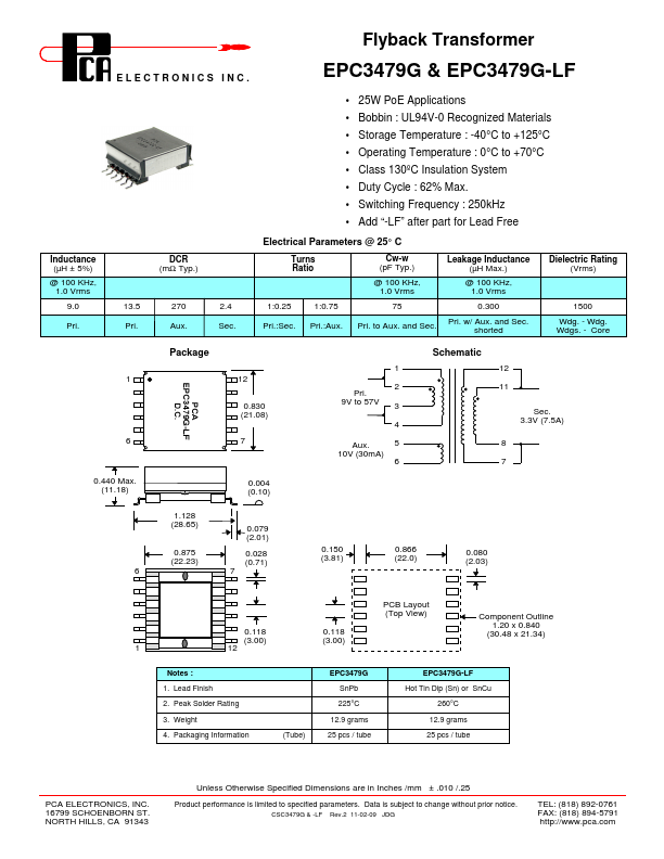 EPC3479G-LF