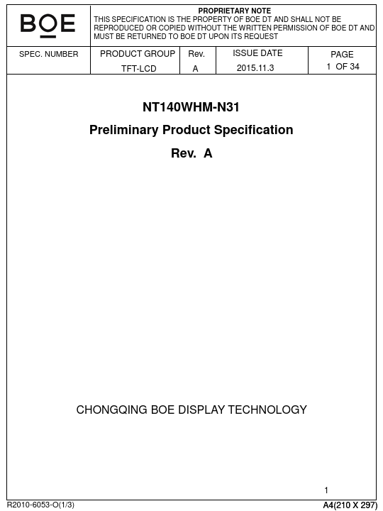 NT140WHM-N31