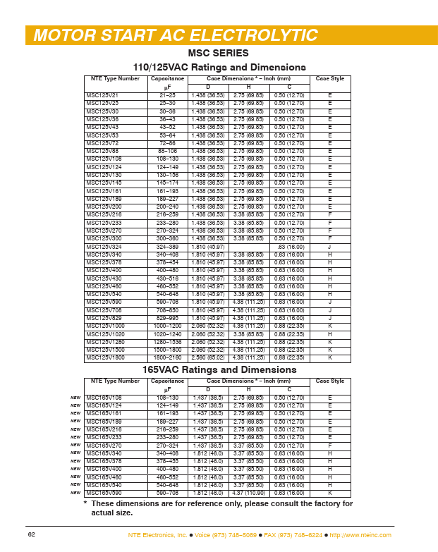 MSC165V400