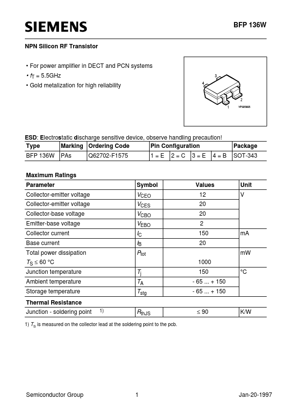 <?=BFP136W?> डेटा पत्रक पीडीएफ