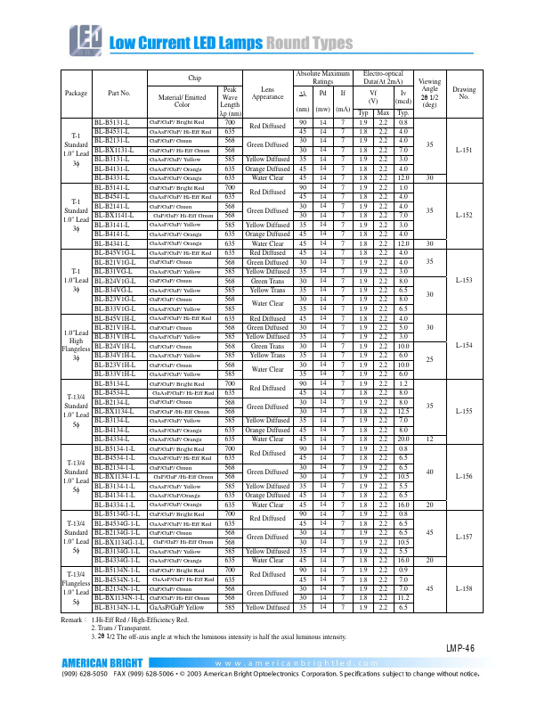 BL-B4334G-1-L