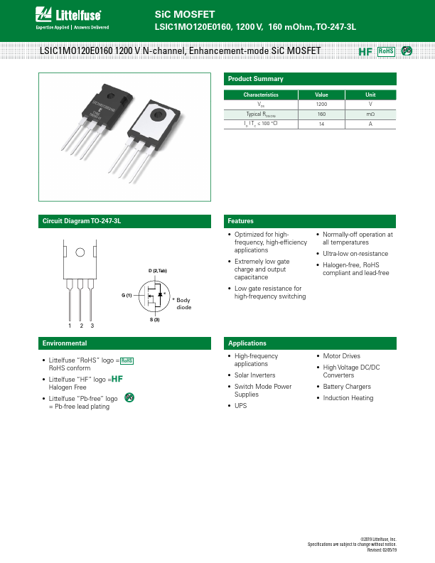 LSIC1MO120E0160