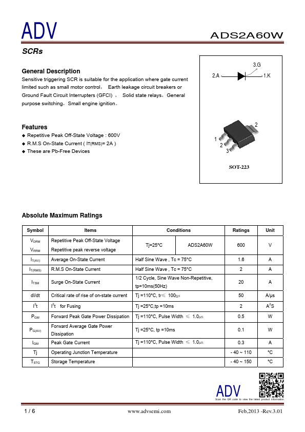 ADS2A60W