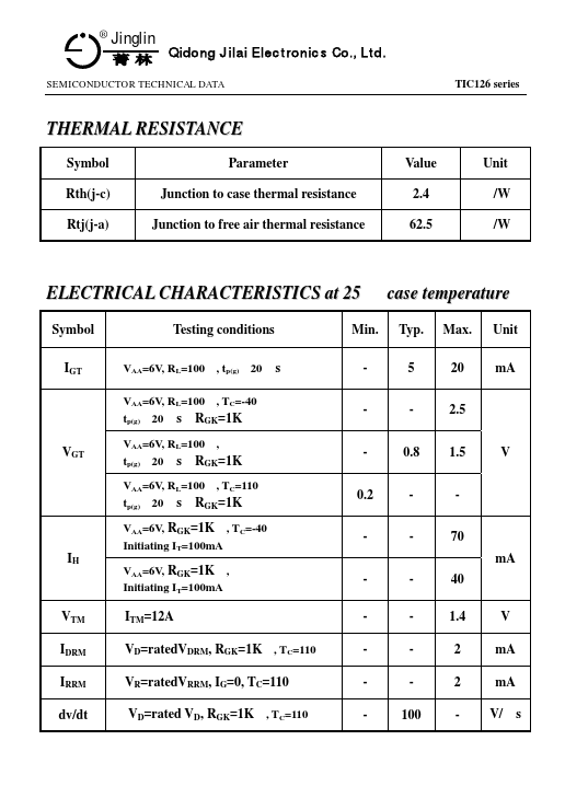 TIC126D