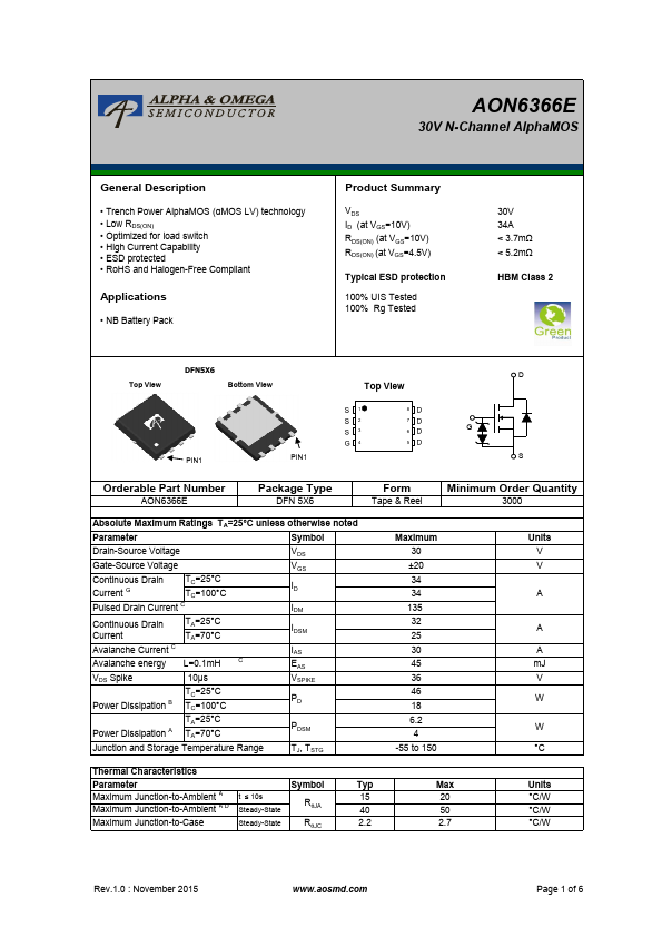 AON6366E