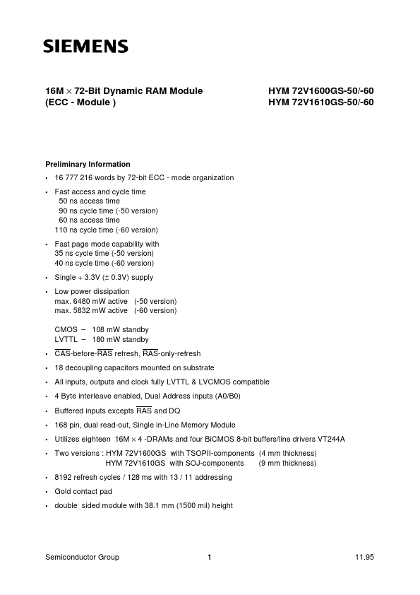 HYM72V1610GS-60