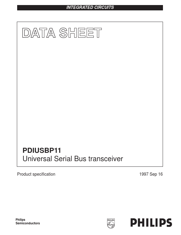 <?=PDIUSBP11?> डेटा पत्रक पीडीएफ
