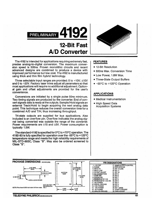 4192 Telcom Semiconductor