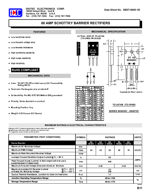 SK6070C