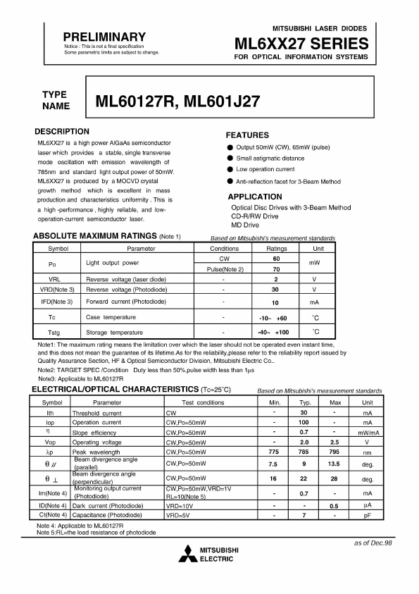 <?=ML6XX27?> डेटा पत्रक पीडीएफ