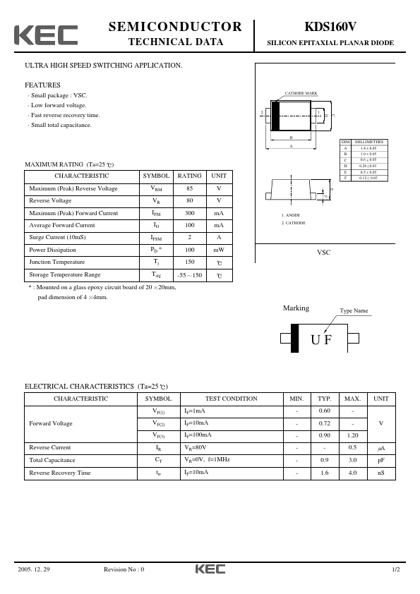 KDS160V KEC