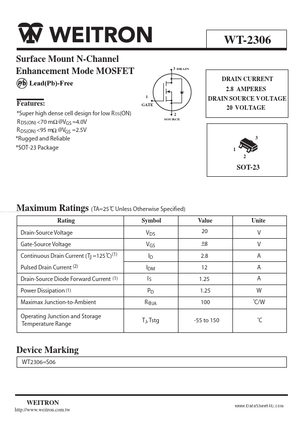 WT-2306 Weitron Technology