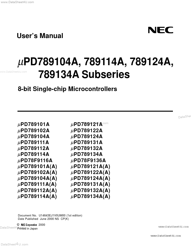 78F9116A NEC