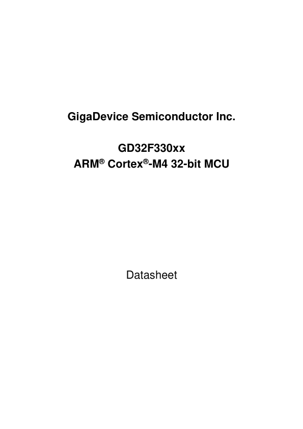 GD32F330C8T6 GigaDevice