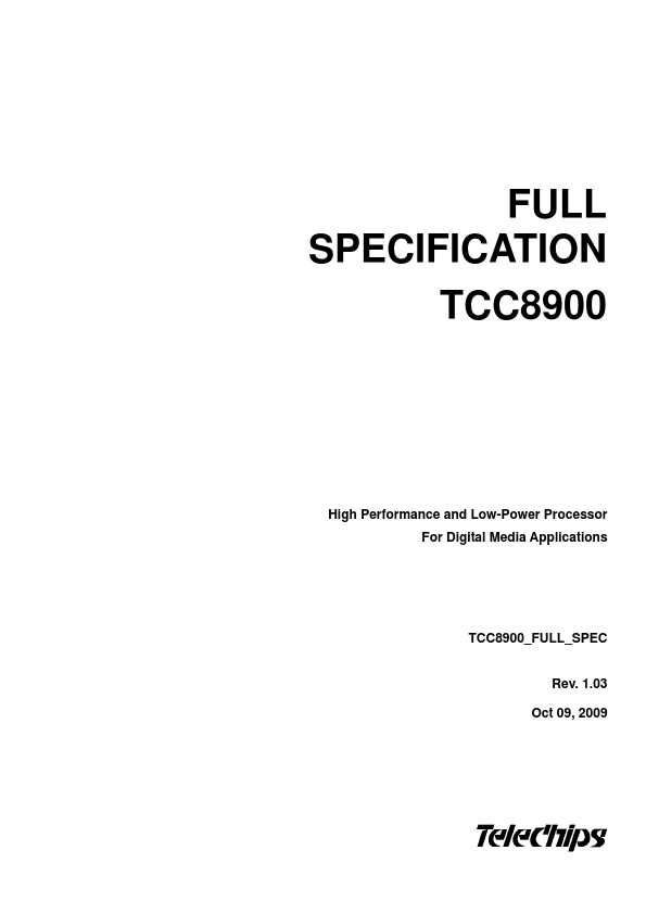 TCC8900 Telechips