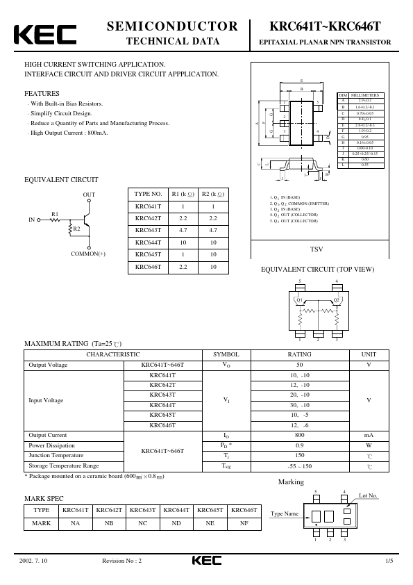 KRC644T