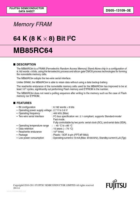 MB85RC64