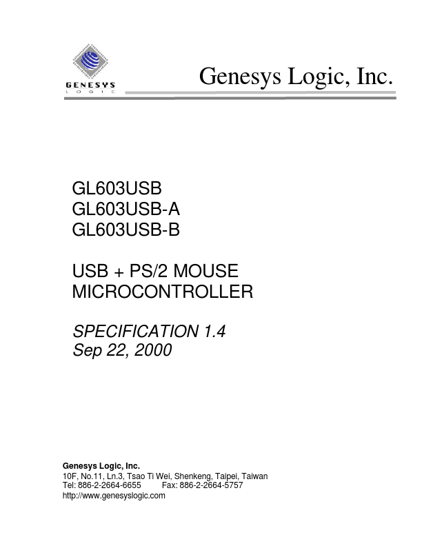 GL603USB-A ETC