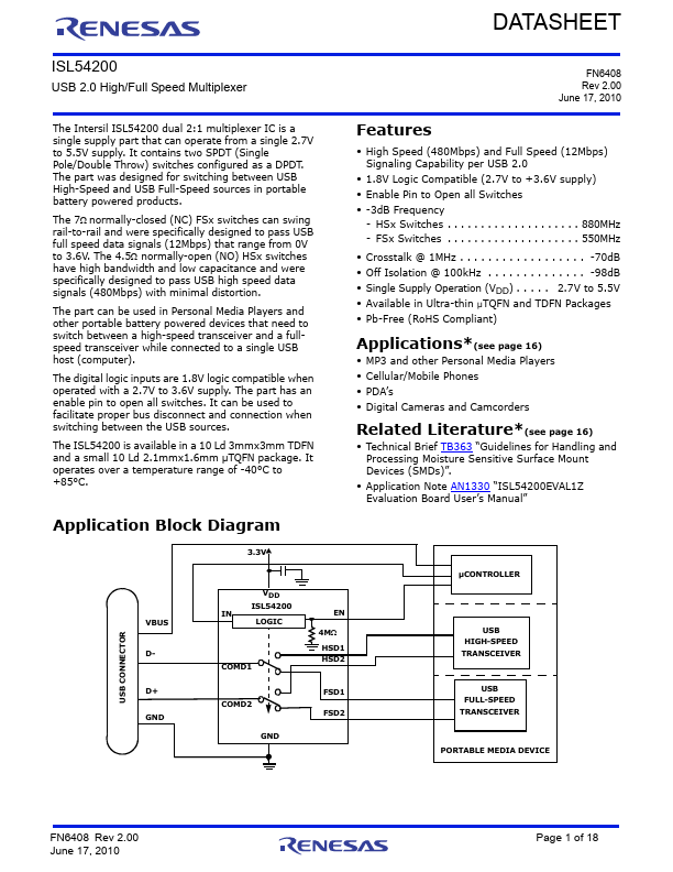 ISL54200