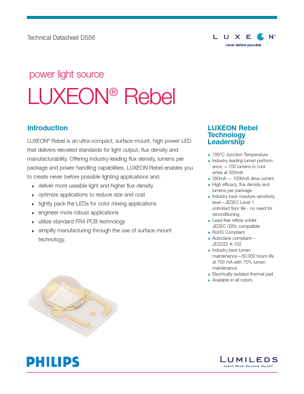 LXML-PB01-0010 Lumileds Lighting Company