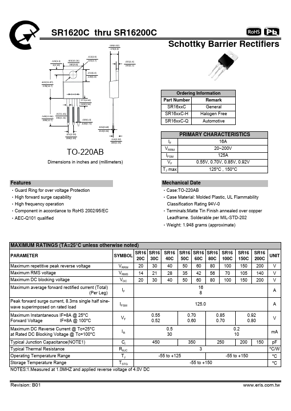 SR16150C Eris