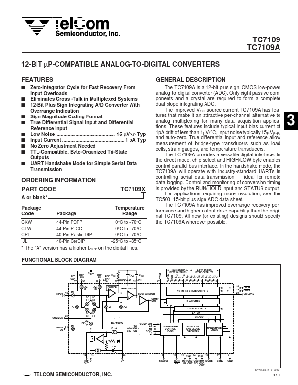 <?=TC7109?> डेटा पत्रक पीडीएफ