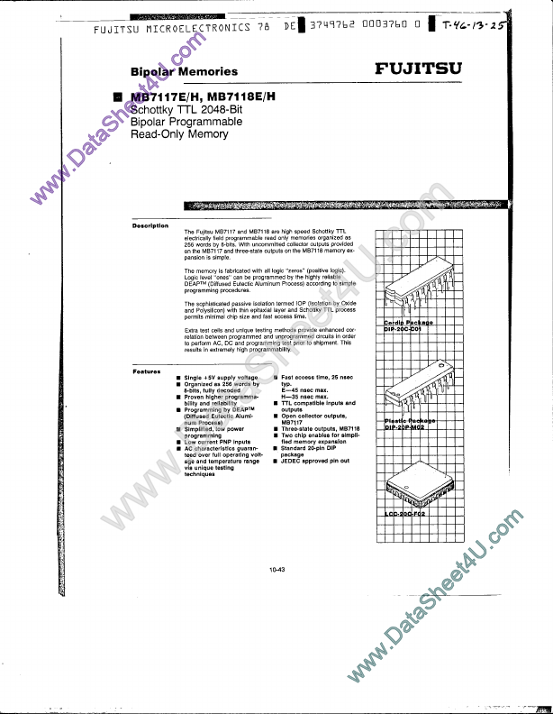 MB7118H Fujitsu