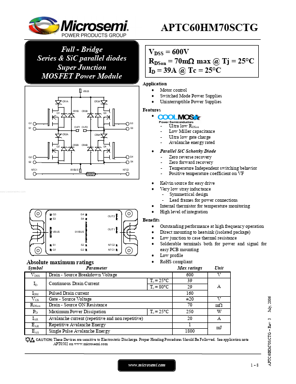 APTC60HM70SCTG