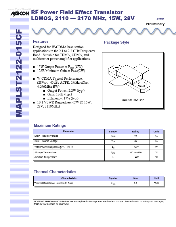 MAPLST2122-015CF