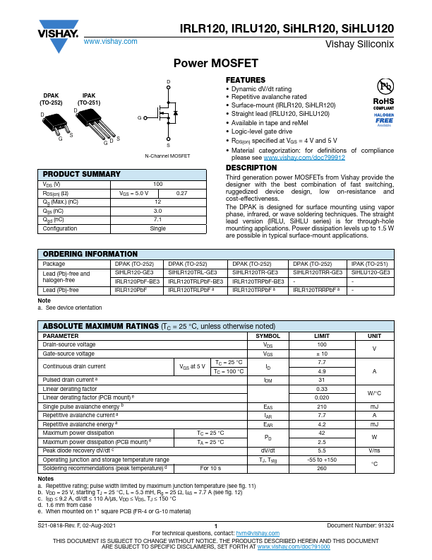 IRLR120