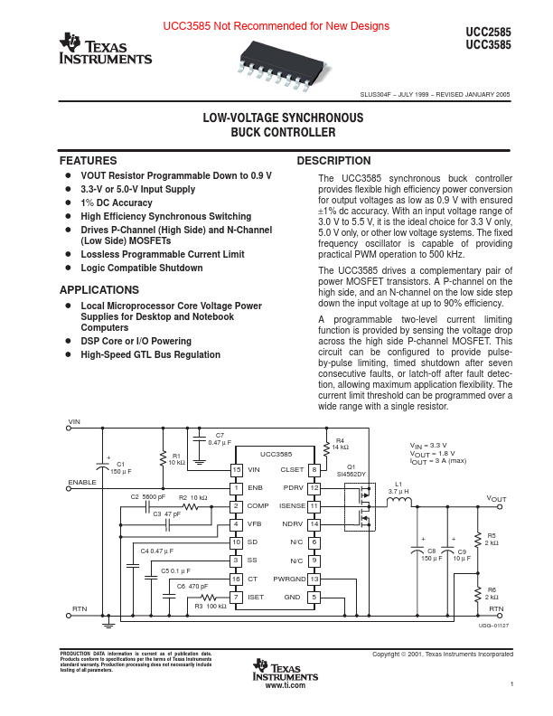UCC2585 Texas Instruments