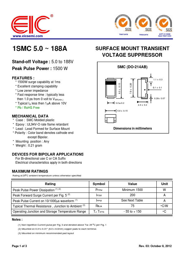 1SMC14A