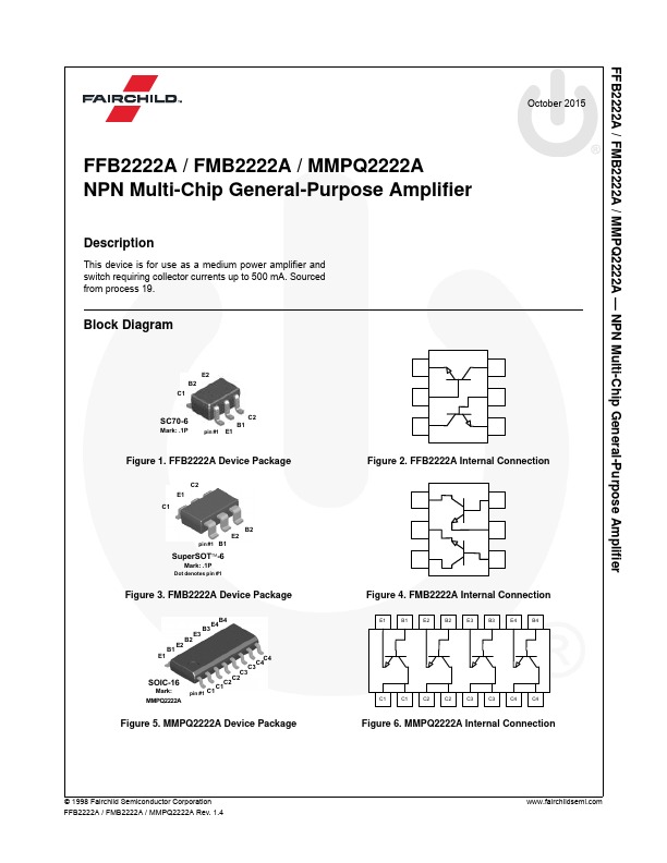 FMB2222A Fairchild Semiconductor