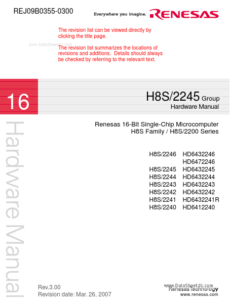 HD6432242 Renesas Technology