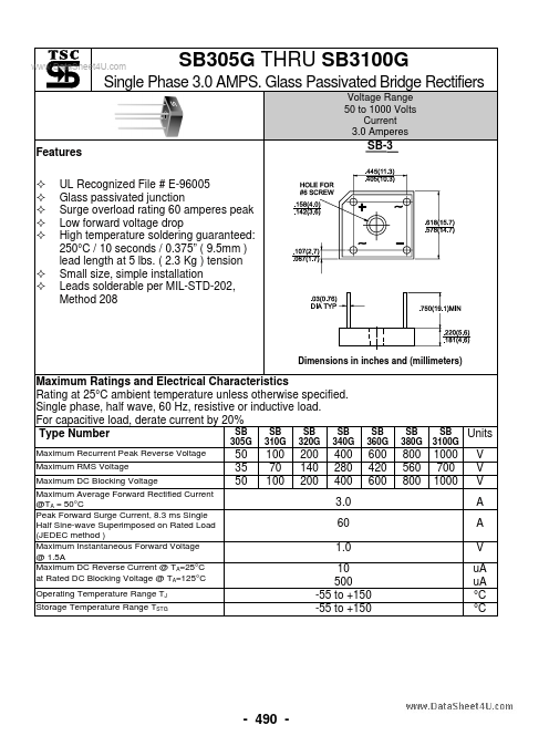 <?=SB380G?> डेटा पत्रक पीडीएफ