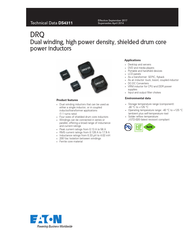 DRQ125 EATON