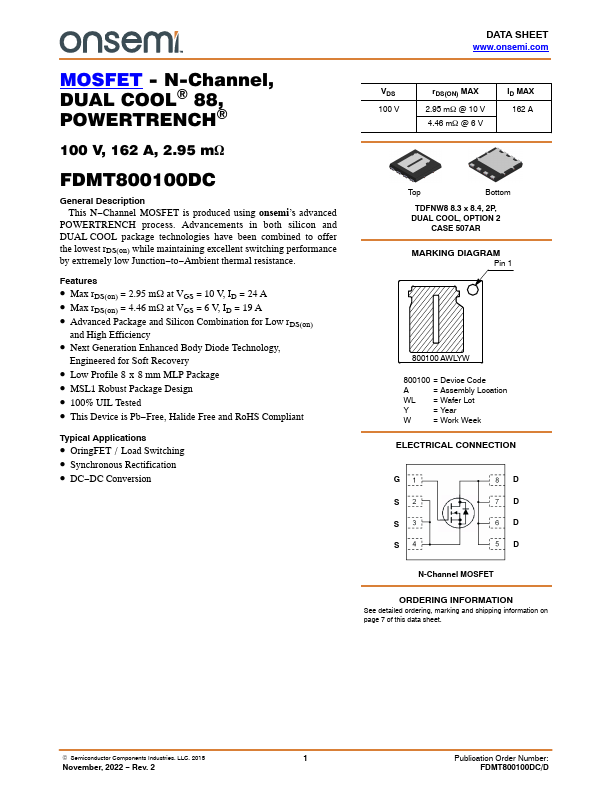 FDMT800100DC