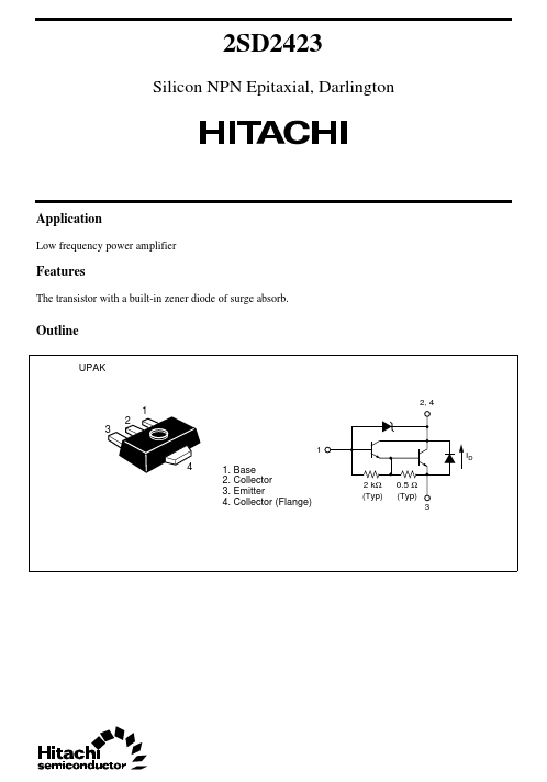 2SD2423 Hitachi Semiconductor