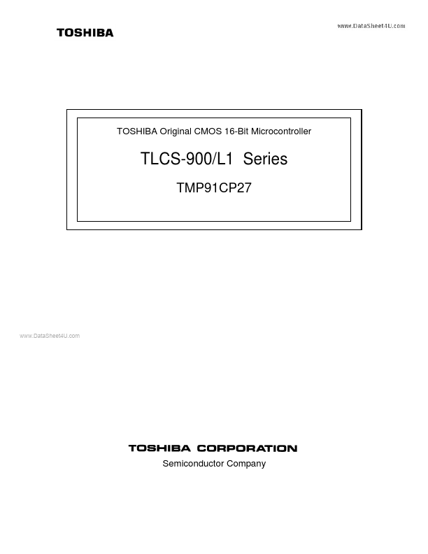 TMP91CP27 Toshiba Semiconductor