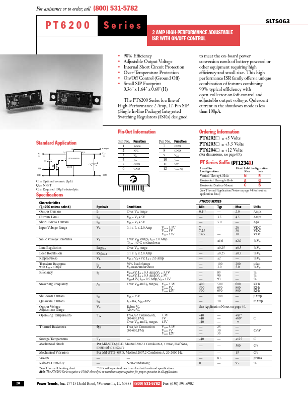 PT6200 Power Trend