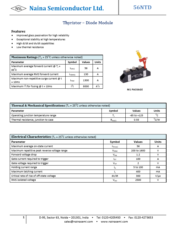 56NTD Naina Semiconductor