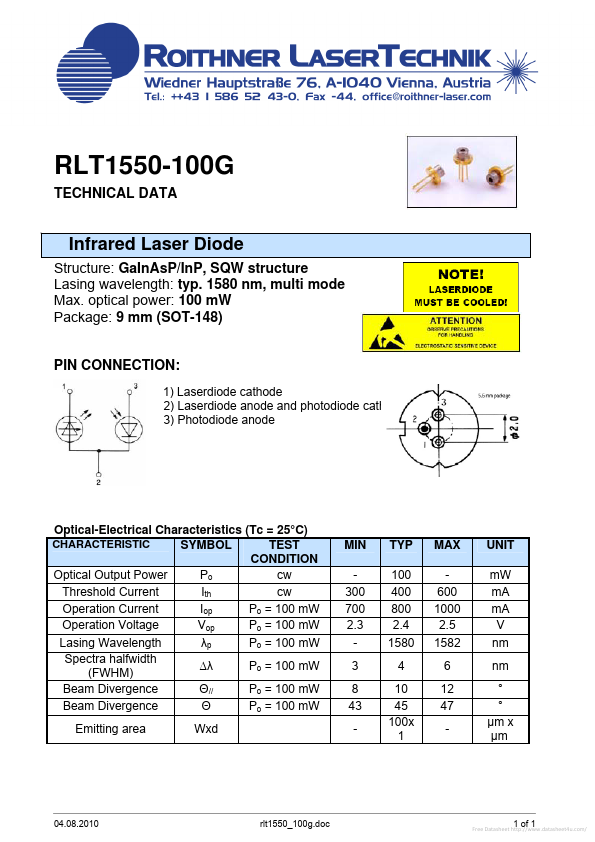 RLT1550-100G