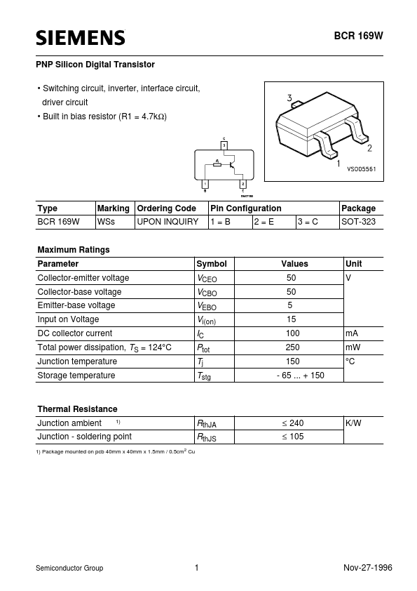 BCR169W