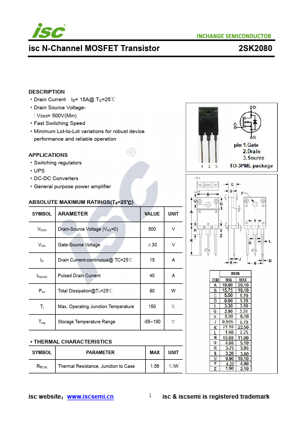 2SK2080