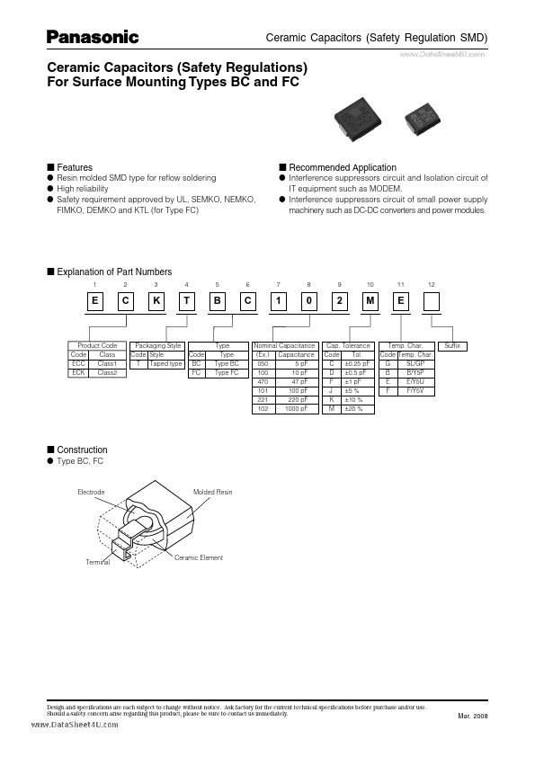 ECCTFC100DG